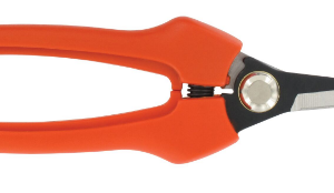 Heavy Duty Pruning Scissors, Orange Handle