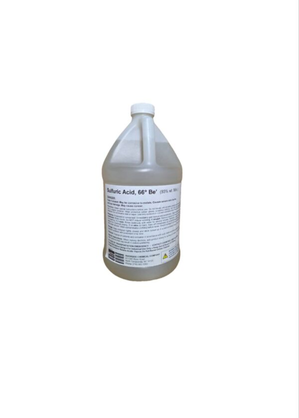 1 Gal Sulfuric Acid 66o Be'