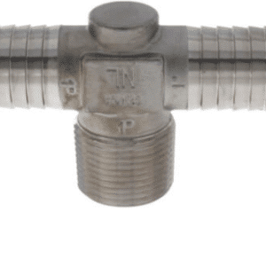 1.25" x 1" Brass Hydrant Tee Insert x Mpt