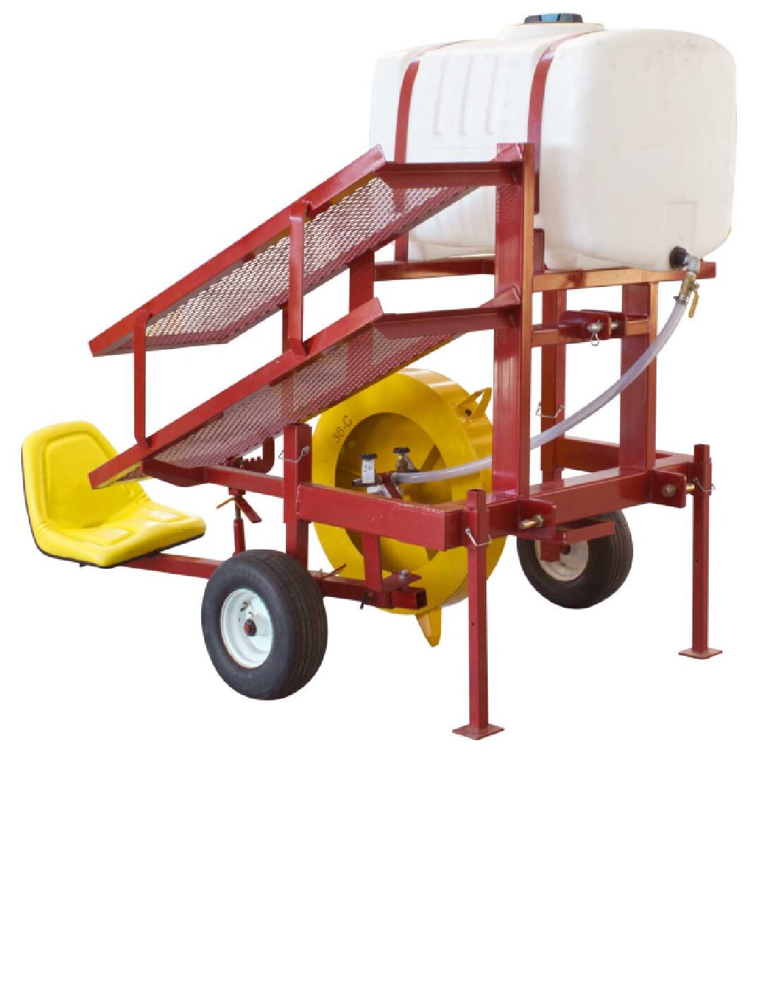 High Tunnel Water Wheel Transplanter