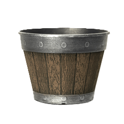 Cask Wide Band Planter
